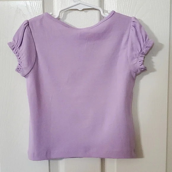 NWT Gymboree Best Friends Fairy Lavender Graphic Tee Toddler Girls Size 3T - Picture 3 of 7